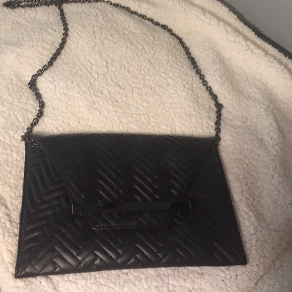 Target Handbags - Black Envelope Clutch